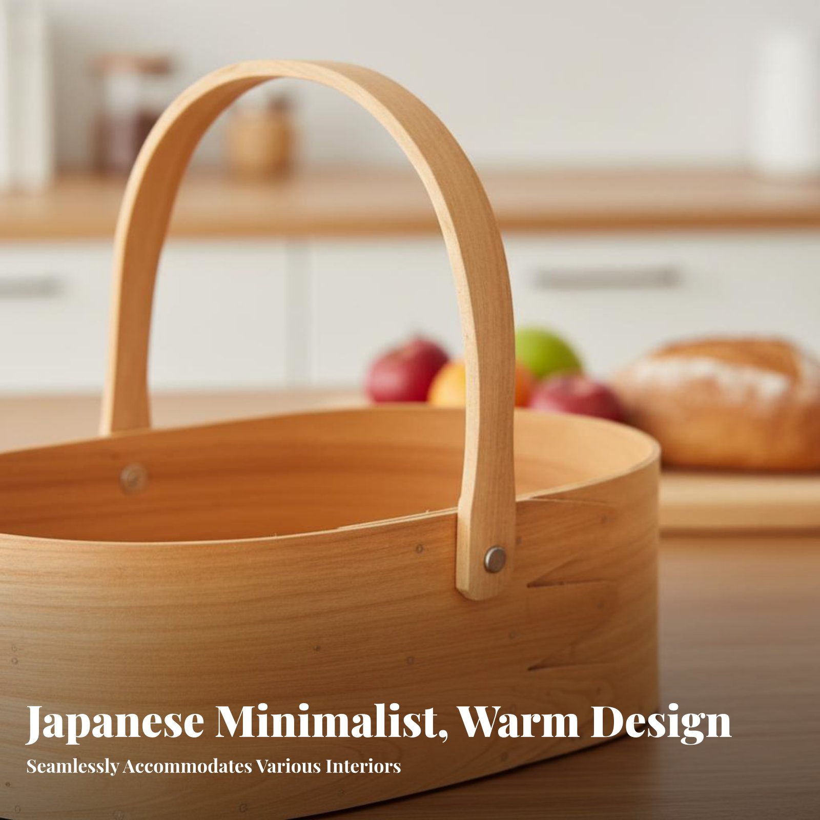 Handled Wood Chip Container Ja - огляд і ціна Kitchen Baking Set